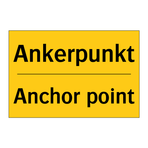 Ankerpunkt - Anchor point
