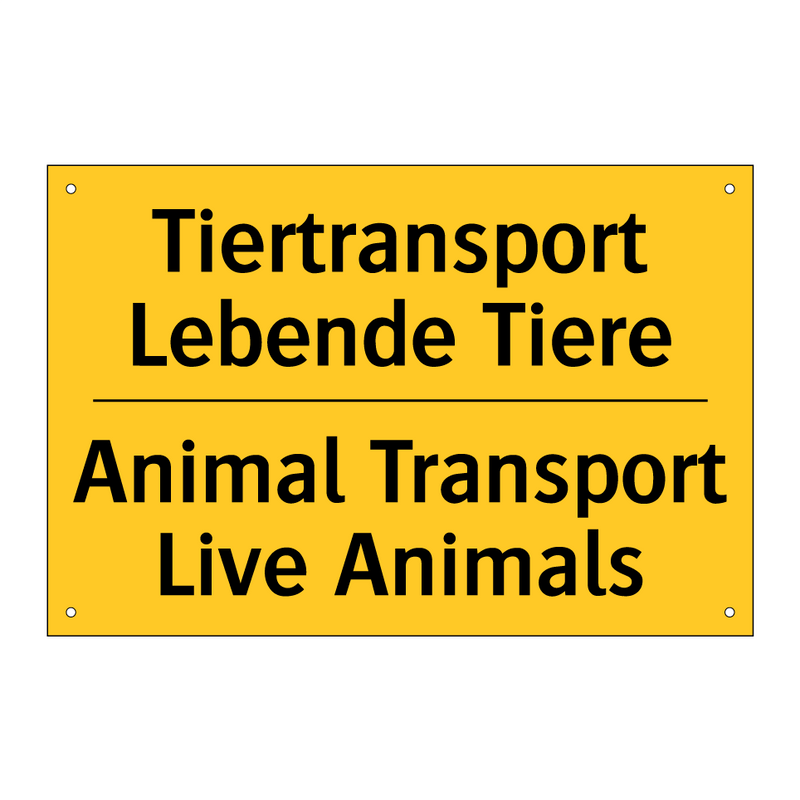 Tiertransport Lebende Tiere - Animal Transport Live Animals