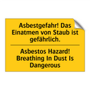 Asbestgefahr! Das Einatmen von /.../ - Asbestos Hazard! Breathing In /.../