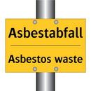 Asbestabfall - Asbestos waste