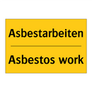Asbestarbeiten - Asbestos work