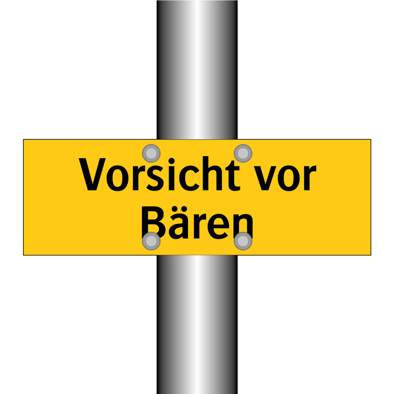Vorsicht vor Bären