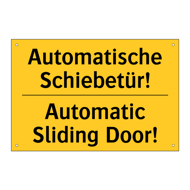 Automatische Schiebetür! - Automatic Sliding Door!