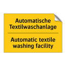 Automatische Textilwaschanlage - Automatic textile washing facility/.../