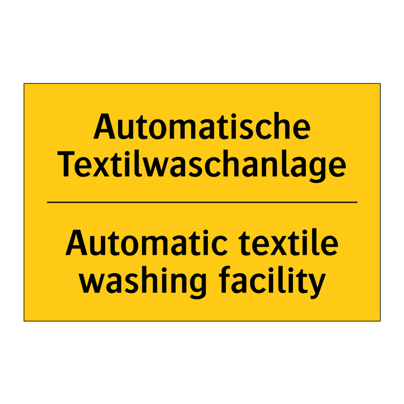 Automatische Textilwaschanlage - Automatic textile washing facility/.../