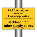 Rückspeisung von anderen Einspeisepunkten/.../ - Backfeed from other supply points/.../