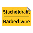 Stacheldraht - Barbed wire