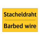 Stacheldraht - Barbed wire