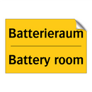 Batterieraum - Battery room