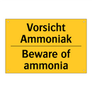 Vorsicht Ammoniak - Beware of ammonia