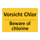 Vorsicht Chlor - Beware of chlorine