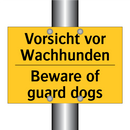 Vorsicht vor Wachhunden - Beware of guard dogs