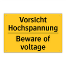 Vorsicht Hochspannung - Beware of voltage
