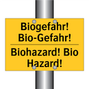 Biogefahr! Bio-Gefahr! - Biohazard! Bio Hazard!