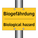 Biogefährdung - Biological hazard