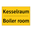Kesselraum - Boiler room