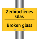 Zerbrochenes Glas - Broken glass