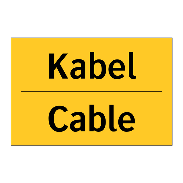 Kabel - Cable