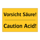 Vorsicht Säure! - Caution Acid!