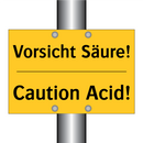 Vorsicht Säure! - Caution Acid!
