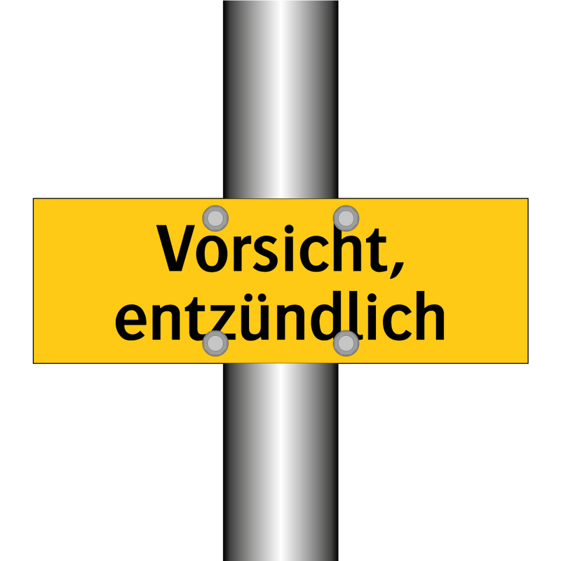 Vorsicht, entzündlich
