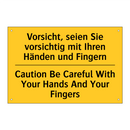 Vorsicht, seien Sie vorsichtig /.../ - Caution Be Careful With Your Hands /.../