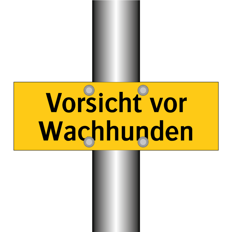 Vorsicht vor Wachhunden
