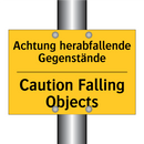 Achtung herabfallende Gegenstände/.../ - Caution Falling Objects