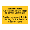 Vorsicht Erhöhte Rutschgefahr /.../ - Caution Increased Risk Of Slipping /.../