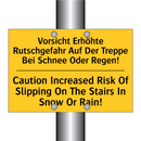 Vorsicht Erhöhte Rutschgefahr /.../ - Caution Increased Risk Of Slipping /.../