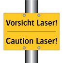 Vorsicht Laser! - Caution Laser!