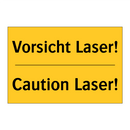 Vorsicht Laser! - Caution Laser!