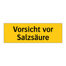Vorsicht vor Salzsäure