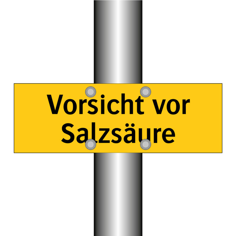 Vorsicht vor Salzsäure