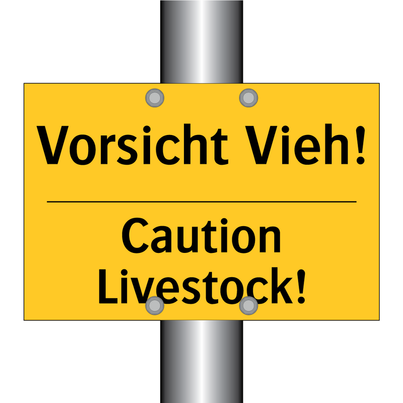 Vorsicht Vieh! - Caution Livestock!