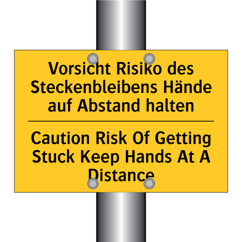 Vorsicht Risiko des Steckenbleibens /.../ - Caution Risk Of Getting Stuck /.../