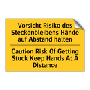 Vorsicht Risiko des Steckenbleibens /.../ - Caution Risk Of Getting Stuck /.../