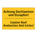 Achtung Dachlawinen und Eiszapfen!/.../ - Caution Roof Avalanches And Icicles!/.../