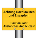 Achtung Dachlawinen und Eiszapfen!/.../ - Caution Roof Avalanches And Icicles!/.../