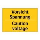 Vorsicht Spannung - Caution voltage
