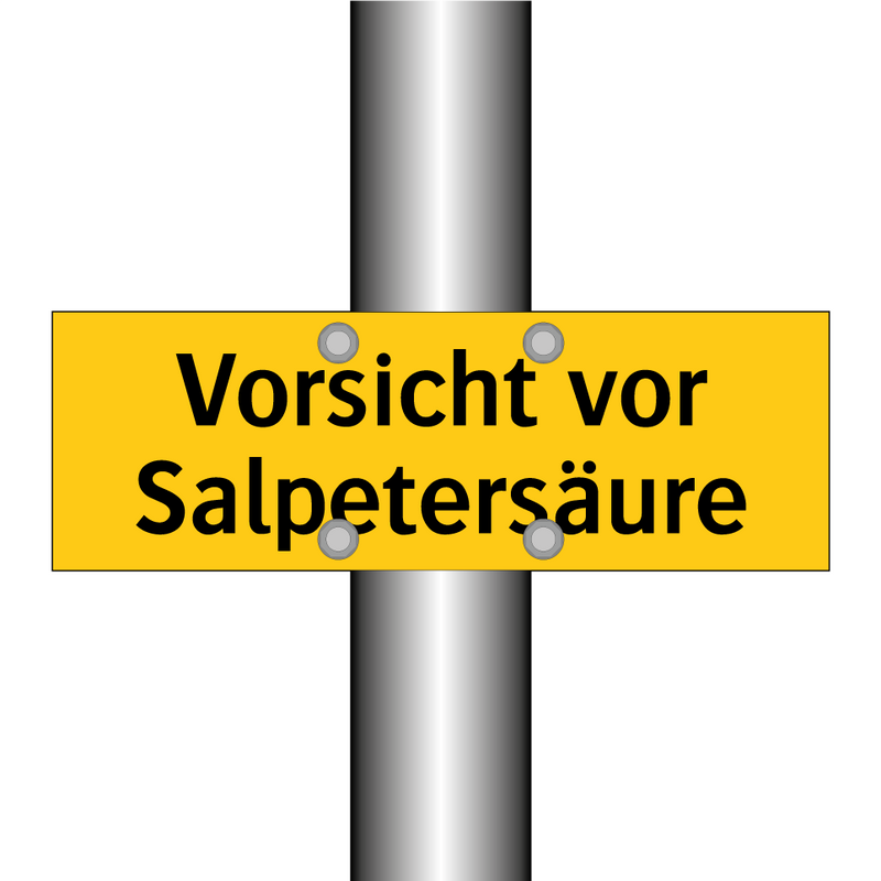 Vorsicht vor Salpetersäure