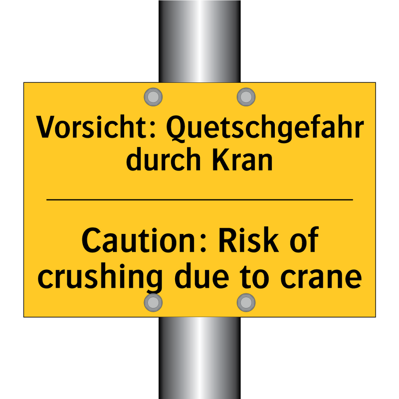 Vorsicht: Quetschgefahr durch /.../ - Caution: Risk of crushing due /.../