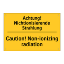 Achtung! Nichtionisierende Strahlung/.../ - Caution! Non-ionizing radiation/.../