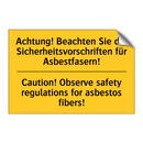 Achtung! Beachten Sie die Sicherheitsvorschriften /.../ - Caution! Observe safety regulations /.../