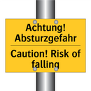 Achtung! Absturzgefahr - Caution! Risk of falling