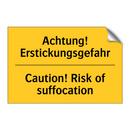 Achtung! Erstickungsgefahr - Caution! Risk of suffocation