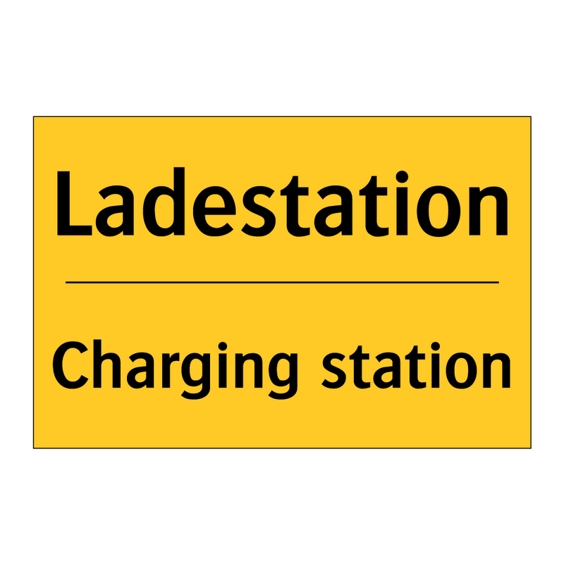 Ladestation - Charging station