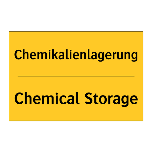 Chemikalienlagerung - Chemical Storage