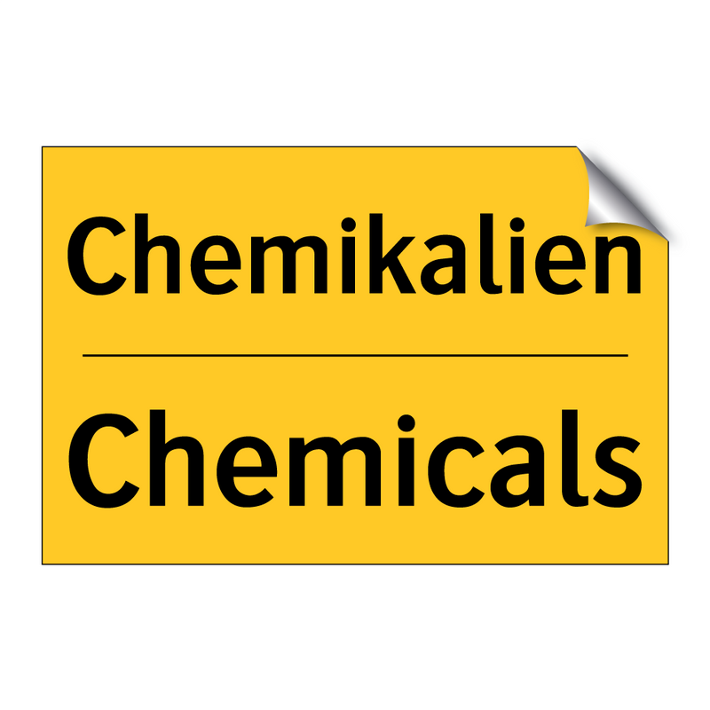 Chemikalien - Chemicals
