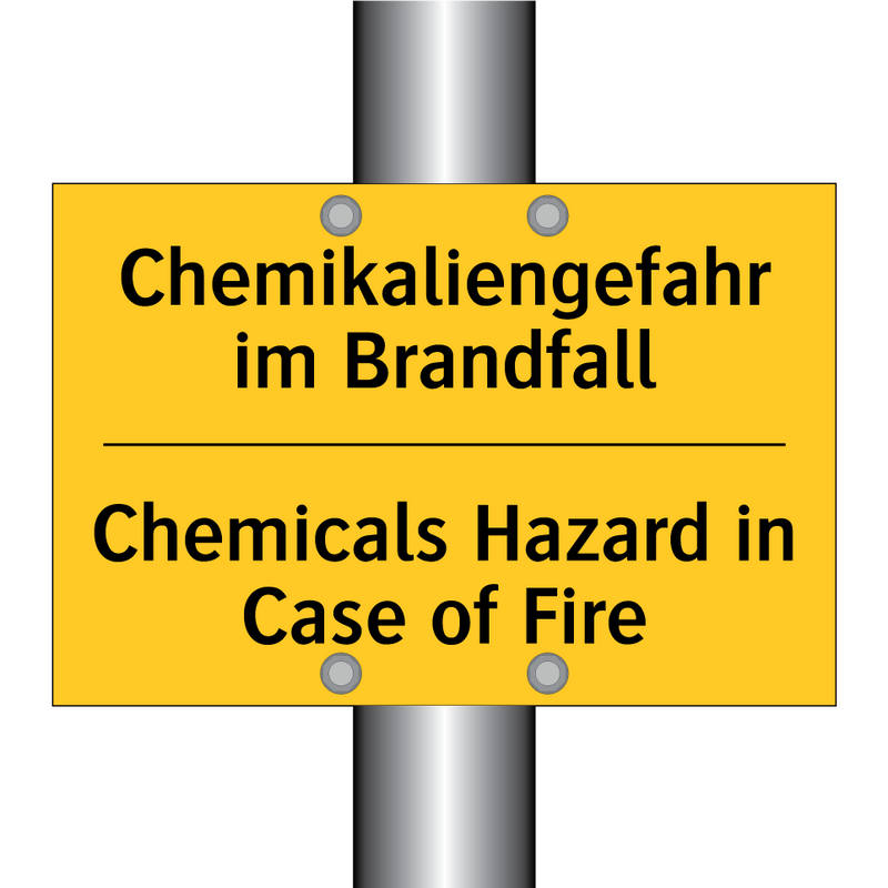 Chemikaliengefahr im Brandfall - Chemicals Hazard in Case of Fire/.../
